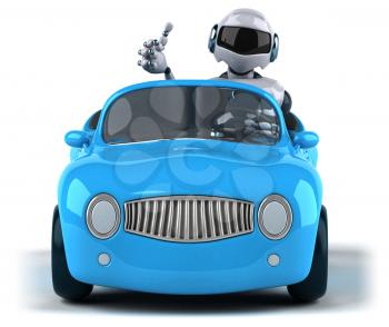 Robot and car