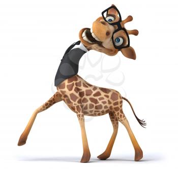 Fun giraffe