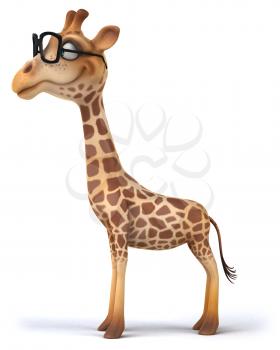 Fun giraffe