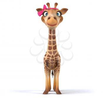 Fun giraffe