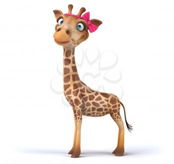 Fun giraffe