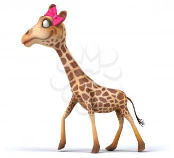 Fun giraffe