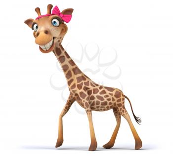 Fun giraffe