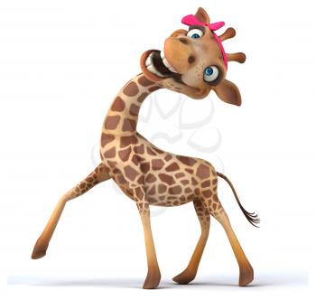 Fun giraffe