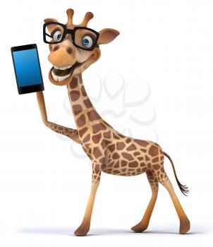 Fun giraffe