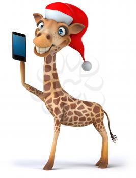 Fun giraffe