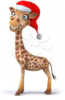 Fun giraffe