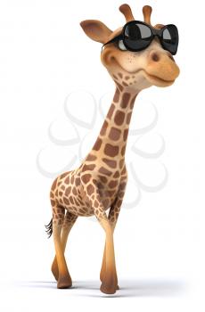 Fun giraffe