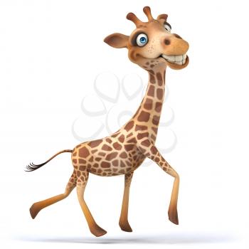 Fun giraffe