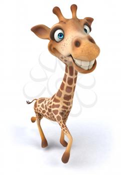 Fun giraffe