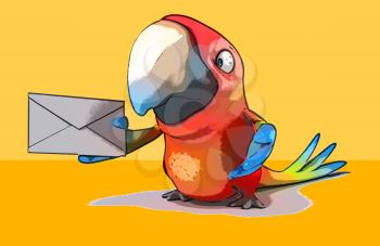 Fun parrot