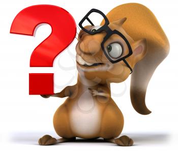 Fun squirrel