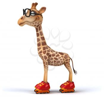 Fun giraffe