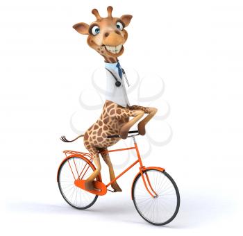 Fun giraffe