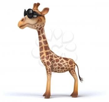 Fun giraffe