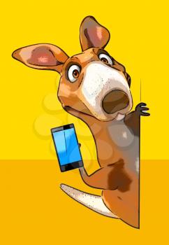 Fun kangaroo