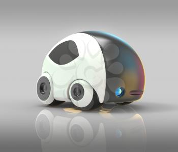 Futuristic vehicle