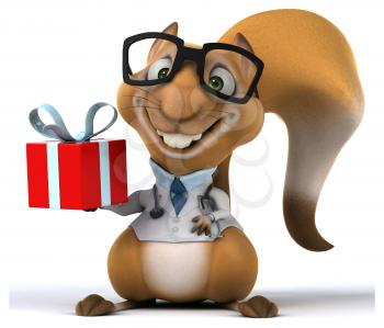 Fun squirrel