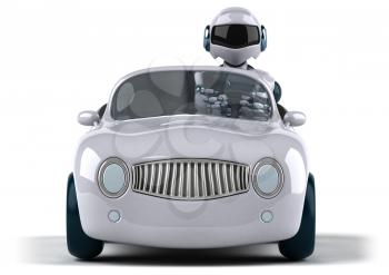 Robot and car