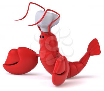 Fun lobster