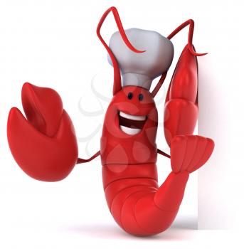 Fun lobster