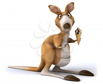 Fun kangaroo