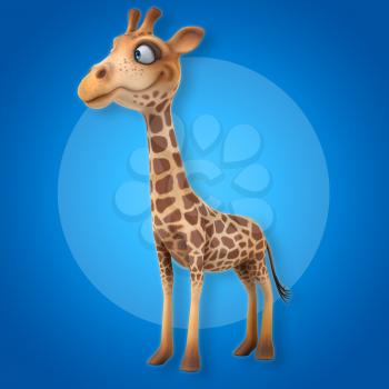 Fun giraffe