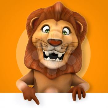 Fun lion