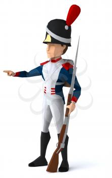 Napoleonic grenadier