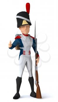 Napoleonic grenadier