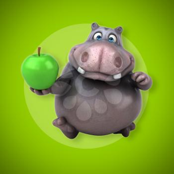 Fun hippo