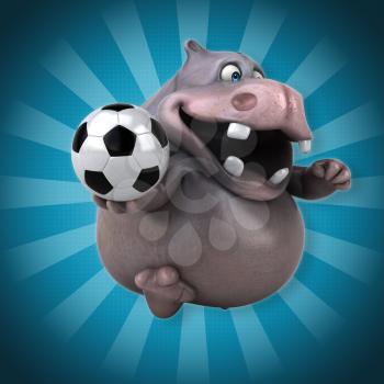 Fun hippo