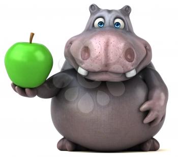 Fun hippo