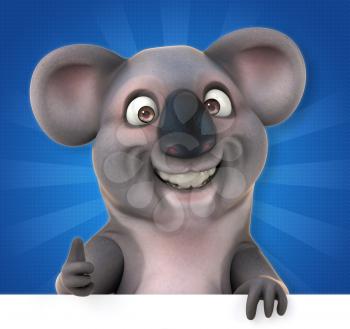 Fun koala