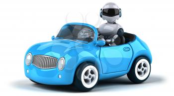 Robot and car