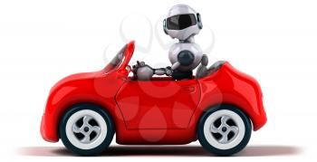 Robot and car