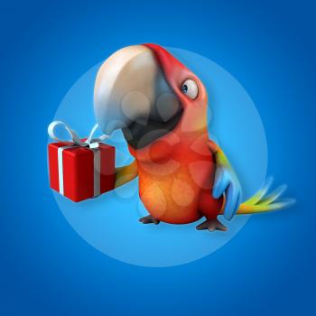 Fun parrot