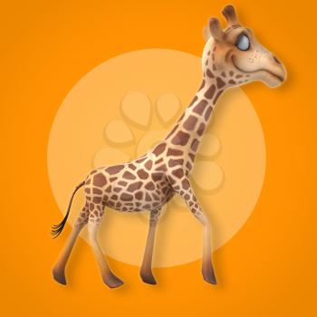 Fun giraffe