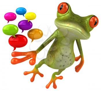 Fun frog