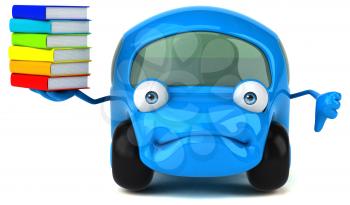 Fun car - 3D Illustration