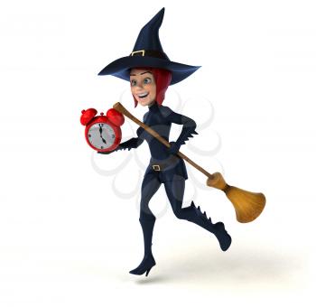 Sexy witch - 3D Illustration