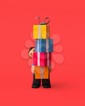 Cartoon character - 3D Illustration