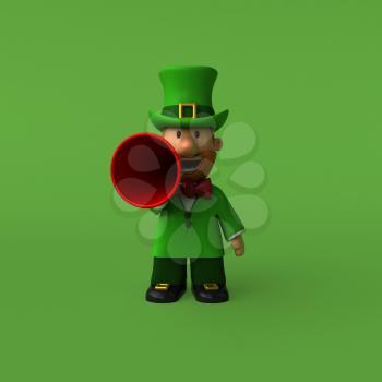 Leprechaun - 3D Illustration