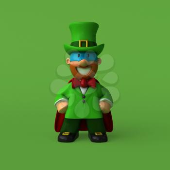 Leprechaun - 3D Illustration