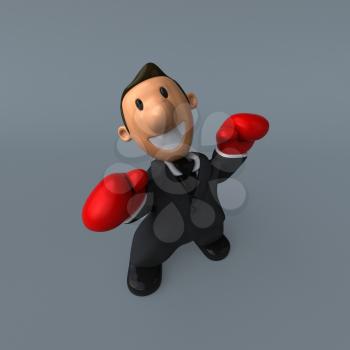 Business man - 3D Illustration