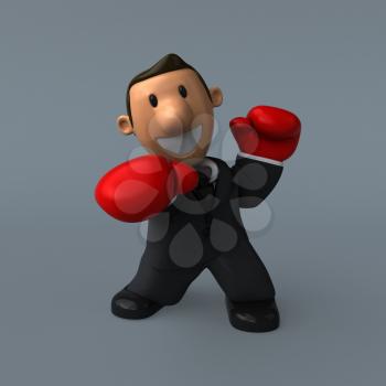 Business man - 3D Illustration