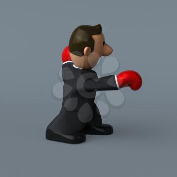 Business man - 3D Illustration