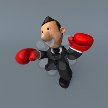 Business man - 3D Illustration