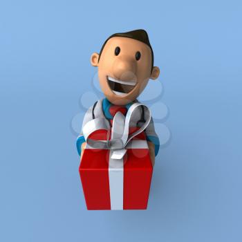 Cartoon doctor - 3D Illustration