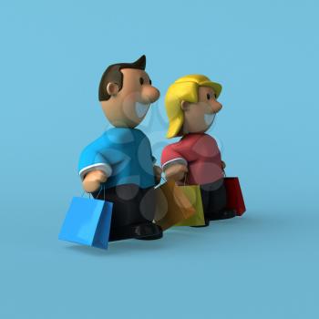 Family - 3D Illustration